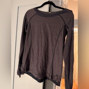 lululemon athletica Dark Blue Long Sleeve Top